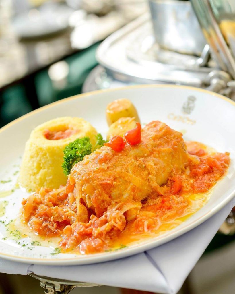 bacalhau à Livornese